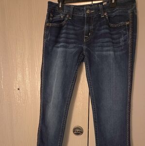 Miss Me Dark Blue Skinny Jeans